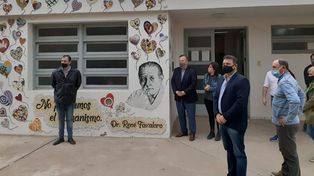 Michlig visitó Hersilia, recorrió instituciones y entregó un aporte del PFI