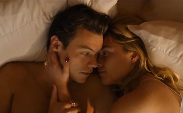 El film tiene como protagonistas a Jack (Harry Styles) y Alice (Florence Pugh).