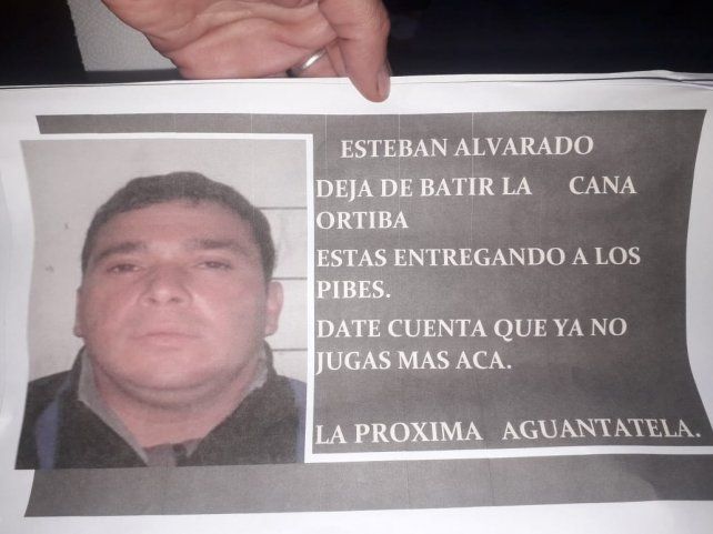El mensaje dirigido a Alvarado. 