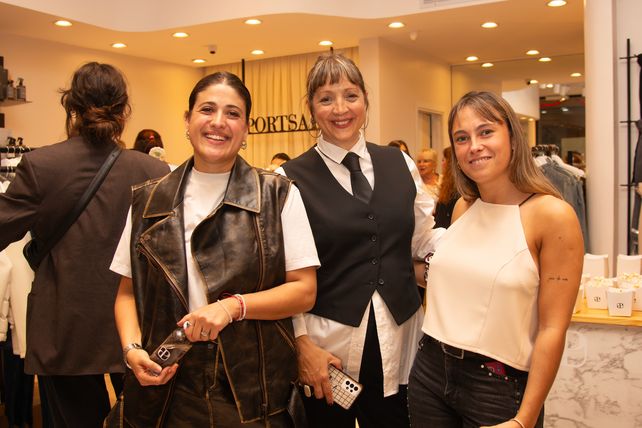 Emilie Block, Paola Charle y Justina Bertazzo