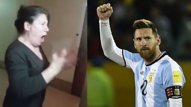 La gran Tano Pasman: enloqueció con los goles de Messi