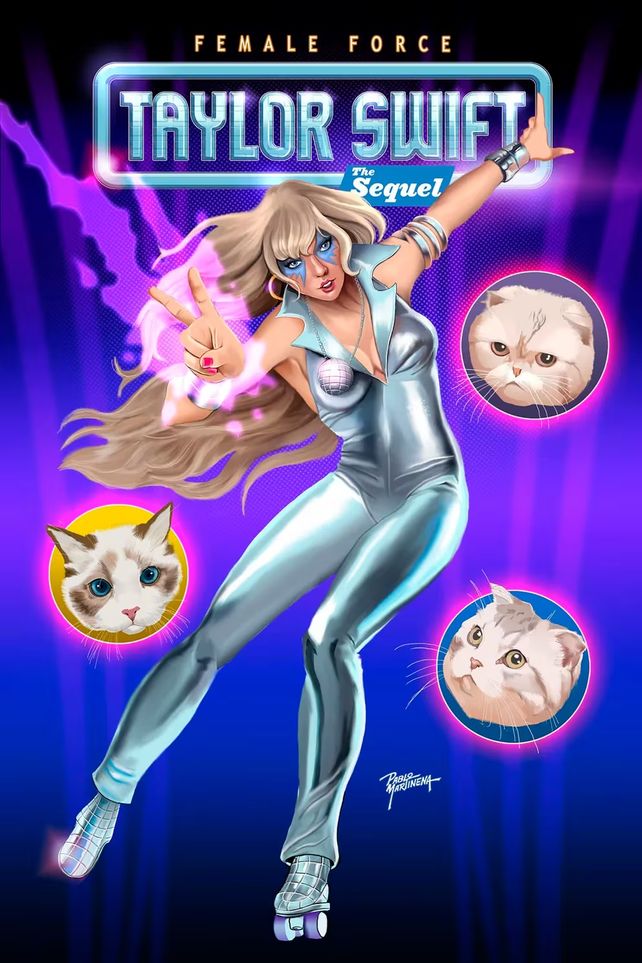 Con el diseño del catamarqueño Pablo Martinena, ya se lanzó el comic de Taylor Swift.