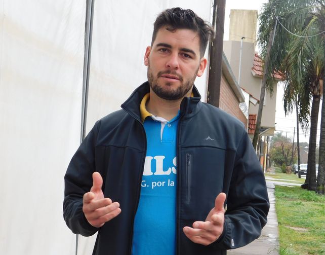 El profesor Emmanuel Leguizam&oacute;n es el head coach del plantel de rugby sobre sillas de ruedas de Cilsa.