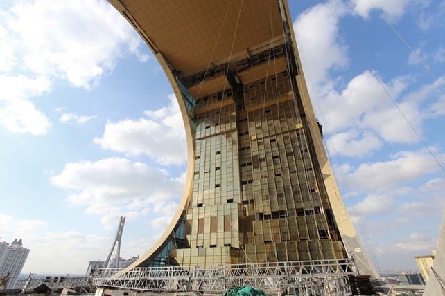 El edificio circular más alto del mundo está en China