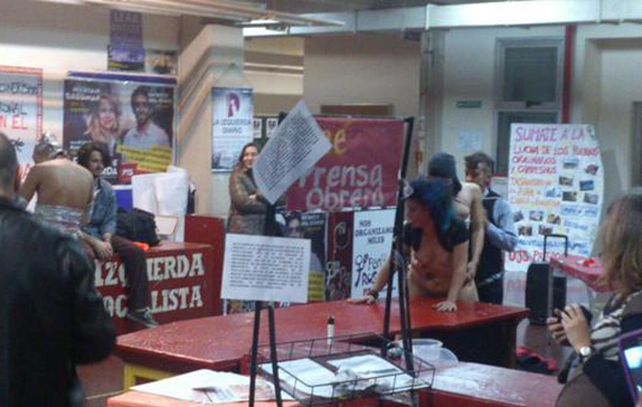 El ministro consideró que no fue el lugar “propicio” para una exhibición de esta naturaleza.