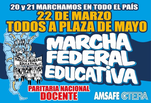 Los docentes volverán a las asambleas si no hay una propuesta salarial superadora