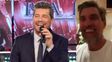 tinelli anuncio el nacimiento de valentin y hablo con lourdes y el chato en vivo