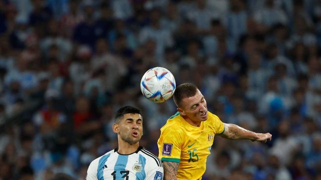 Cuti Romero dijo que Argentina mostró ·mucha personalidad ante Australia.