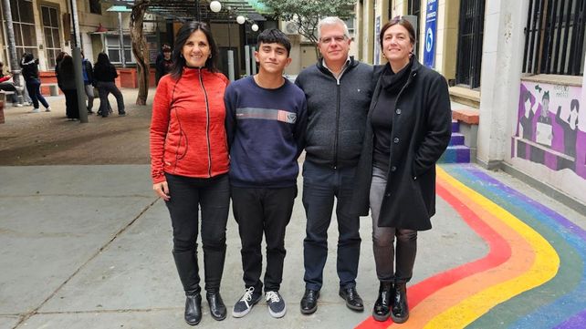 El alumno becado