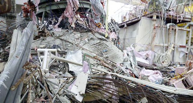 Jap&oacute;n mostr&oacute; las ruinas que dej&oacute; el maremoto en la usina de Fukushima