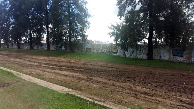 El lugar. La obra se emplazará en la Plaza del Ferroviario.