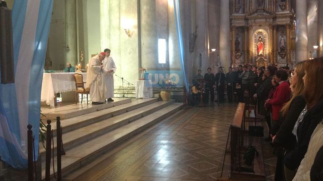 Monseñor Karlic presidió la misa a 40 años de su consagración episcopal