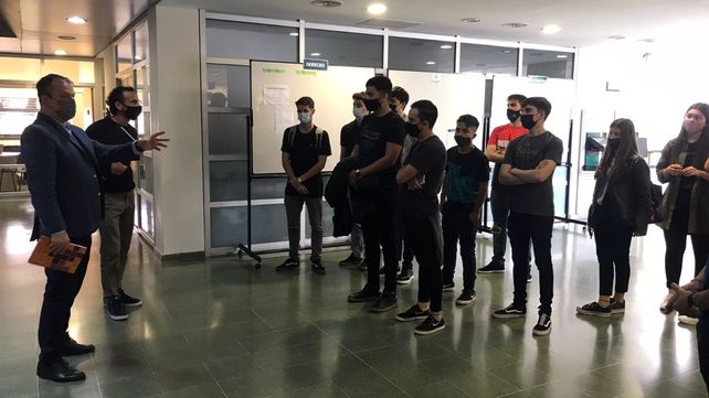 Martín Trucco (izquierda)