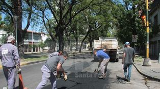 En noviembre, la planta asfáltica municipal tuvo una producción récord