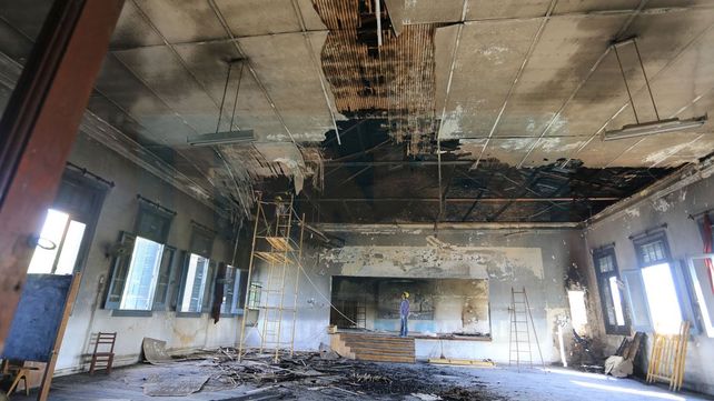 La obra de reparación de la escuela Rivadavia llevará un año y los chicos no serán trasladados