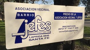 La sede de la vecinal 7 Jefes en Laprida al 4800. Los vecinos del barrio pidieron más controles para los festejos de Año Nuevo.
