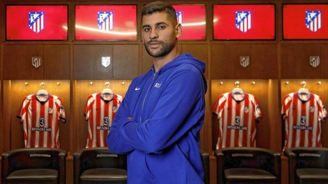 Cuti Romero firmó contrato con Atlético de Madrid.