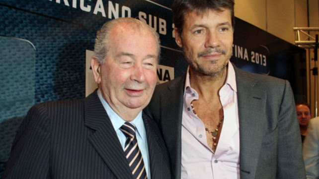 Tinelli rompió el silencio y apuntó contra Angelici y Lanata