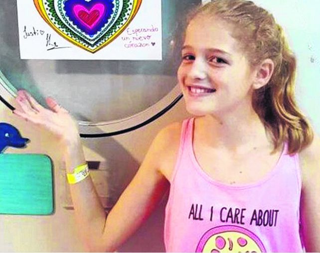Justina Lo Cane. De 12 años. No podemos parar de llorar