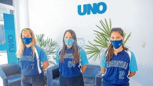 Sóftbol: Las chicas volvieron al entrenamiento presencial