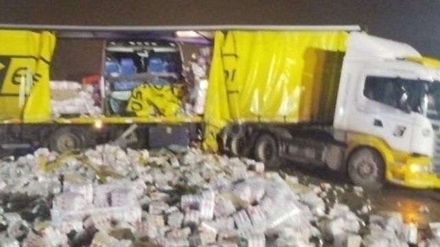 Imágenes del accidente fatal en ruta 11 Imágenes del accidente fatal en ruta 11