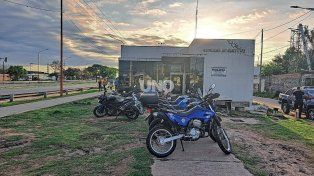 La sede policial sobre Iturraspe y avenida Perón que funcionará como nueva sede de la Comisaría 6ta desde este viernes.