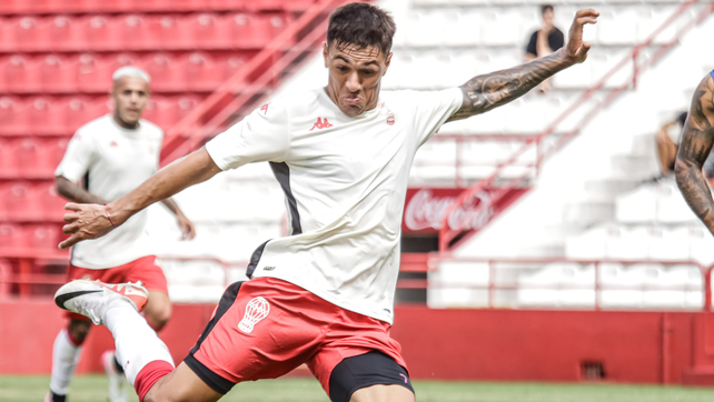 Matías Tissera llegó este año a Huracán desde el fútbol de Bulgaria.