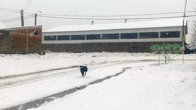 Ola polar y fuertes nevadas en el sur del país anunciaron la llegada del invierno