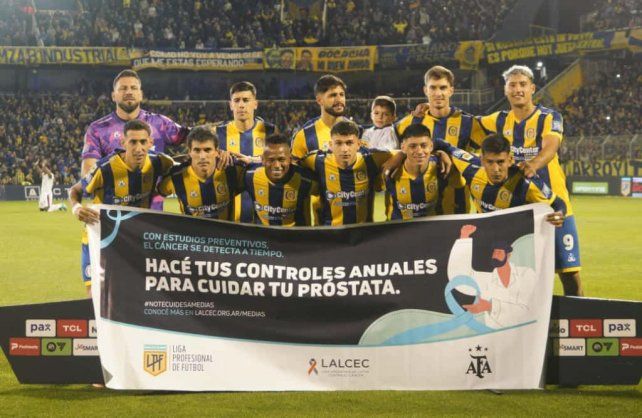 Los once de Central que salieron a jugar frente a San Lorenzo