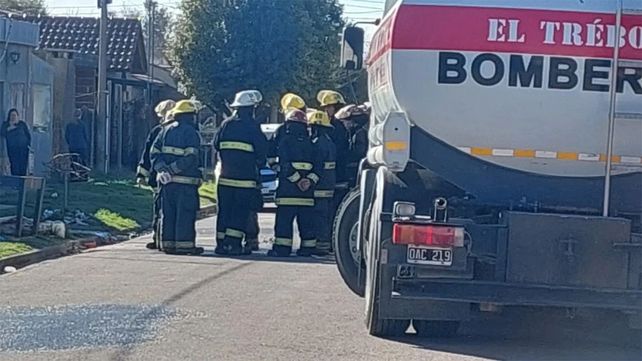 El trágico incendio en El Trébol sucedió el jueves a la mañana.&nbsp;