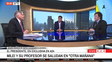 Milei irrumpió en un programa en vivo para saludar a su ídolo anarcocapitalista