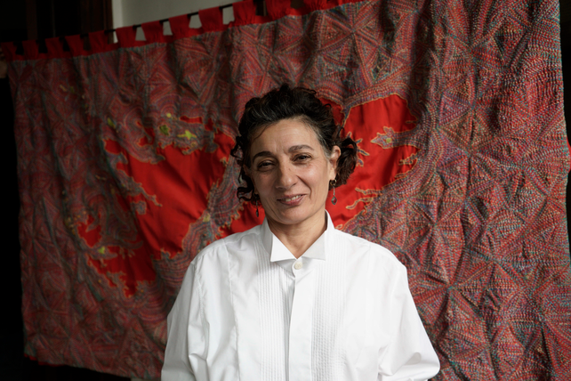 La artista María Blanco.