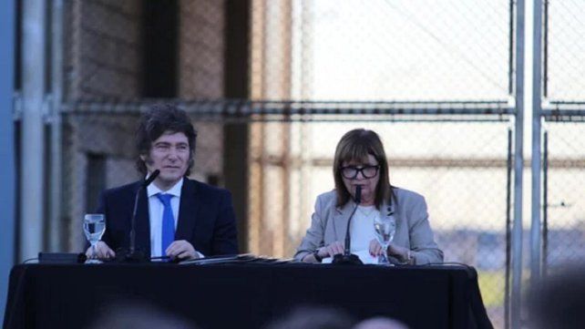 Javier Milei presentó el nuevo Código Penal en la cárcel de Ezeiza