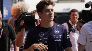 Se acerca el debut. Franco Colapinto correrá este fin de semana en el Gran Premio de Italia de la Fórmula 1.