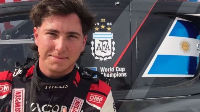El piloto de rally Juan Cruz Yacopini tiene 26 años. Está delicado y en terapia intensiva.&nbsp;