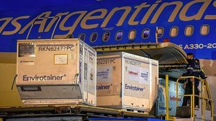 Con la nueva entrega, Argentina superará los 57 millones de vacunas recibidas.