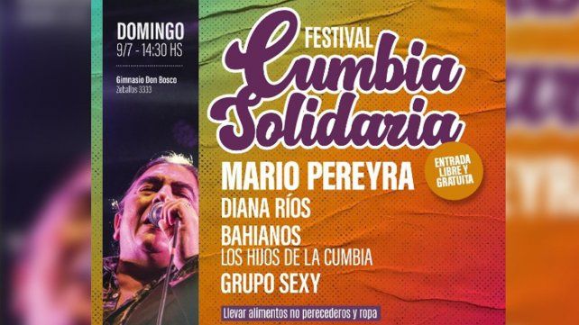 Festival de cumbia solidario