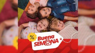 El Banco Entre Ríos llega con una Buena Semana, del 14 al 18 de agosto, con beneficios exclusivos todos los días para comprar los mejores regalos en el Día de la Niñez