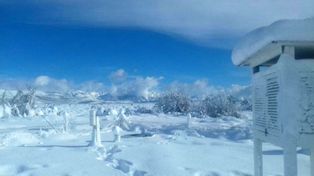 Con 25,4 grados bajo cero, Bariloche registró la temperatura más baja de su historia
