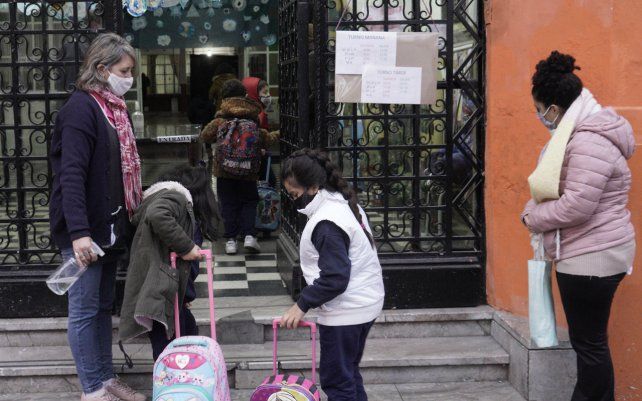 Alumnos del nivel primario volvieron a las aulas el pasado lunes