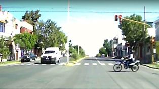 Violento accidente en avenida Ramírez