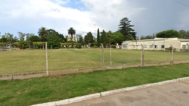 La escena del crimen fue el potrero del pueblo.