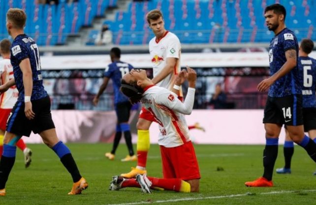 RB Leipzig sigue como único puntero de la Bundesliga de Alemania.&nbsp;