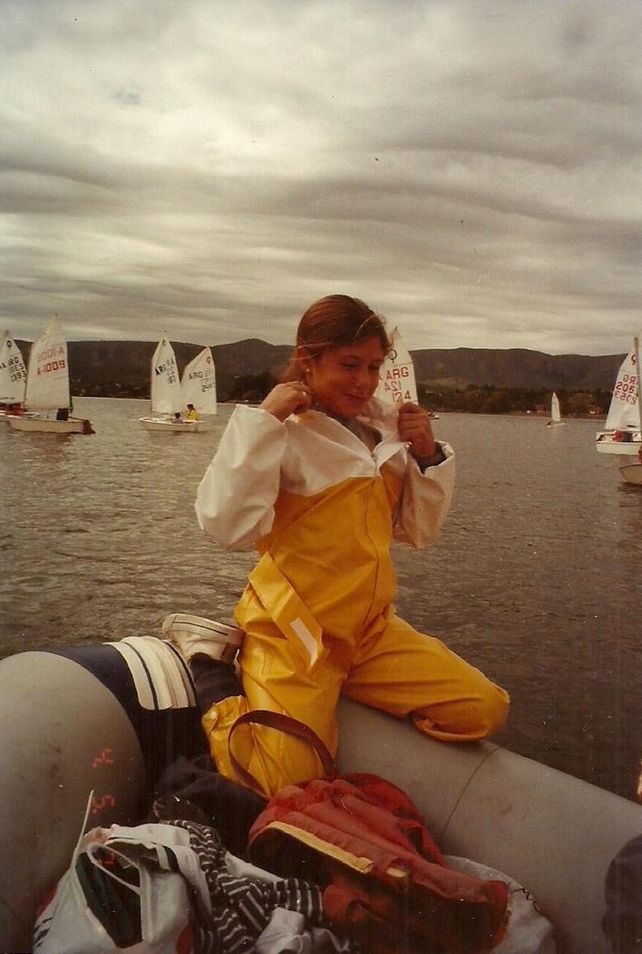 Cecilia Carranza Saroli: de los fines de semana en el barco de papá a domar el viento