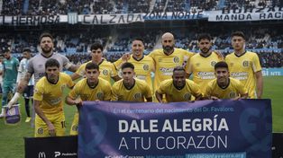 Arriba: Jorge Broun, Francis Mac Allister, Damián Martínez, Carlos Quintana, Facundo Mallo y Alejo Veliz. Abajo: Ignacio Malcorra, Gino Infantino, Alan Rodríguez, Jaminton Campaz y Kevin Ortiz.