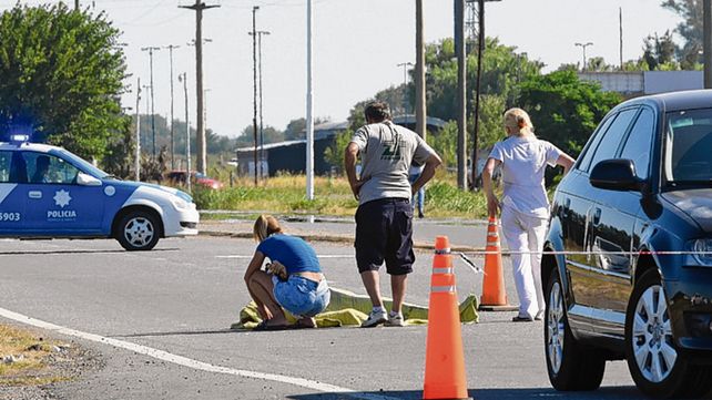 En la ruta. Bam Bam Funes fue atacado cuando salía de la cárcel de Piñero.