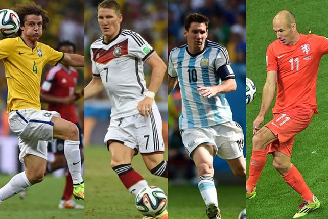 Semifinales con ánimo de revancha: cómo llegan Brasil, Alemania, Argentina y Holanda