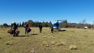 La provincia de Córdoba afectó un helicóptero para bajar a Sofía,&nbsp; pero no pudo acceder al cerro.&nbsp;