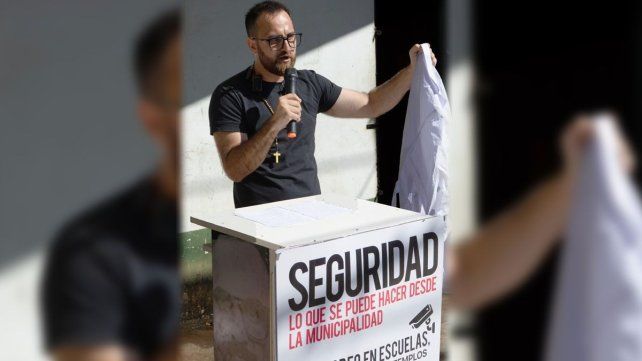 El Profe Medei presentó los temas referidos a seguridad para presentar en el Concejo&nbsp;