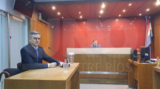 Abreviado a Oscar Meynier: a la audiencia asistió el fiscal Laureano Dato.